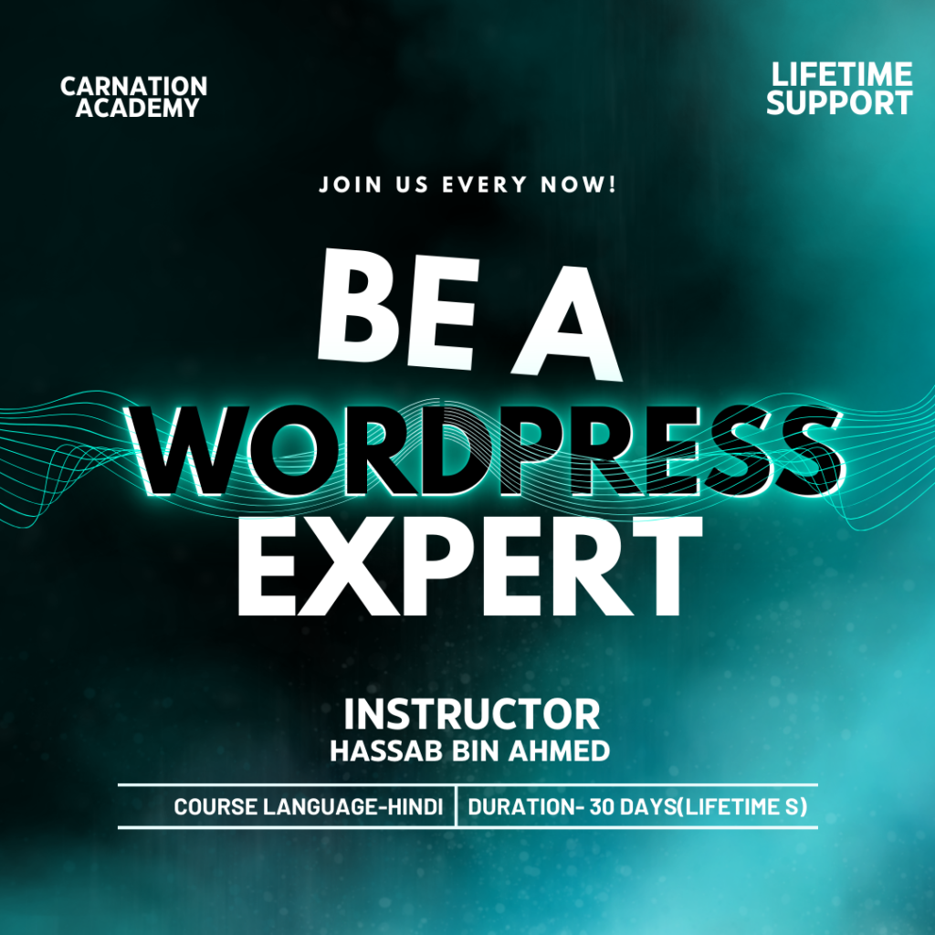 be an wordpress expert