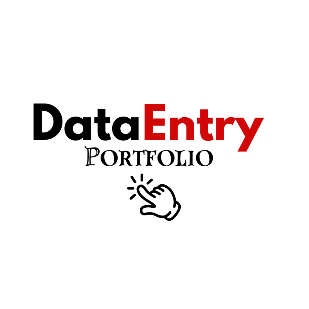 Data Entry Portfolio